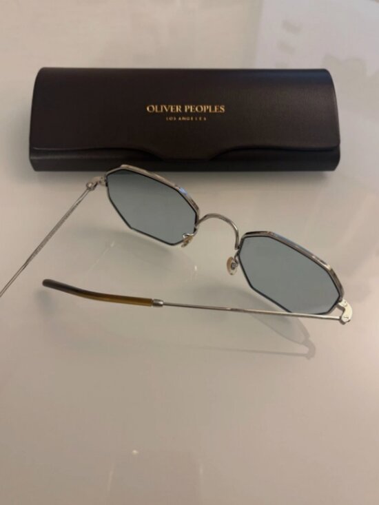 • OLIVER PEOPLES HOLENDER 47mm OV1312 in Sea Mist MSRP$465 Great Gift